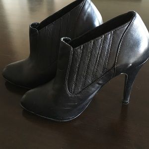 Black Heeled Booties
