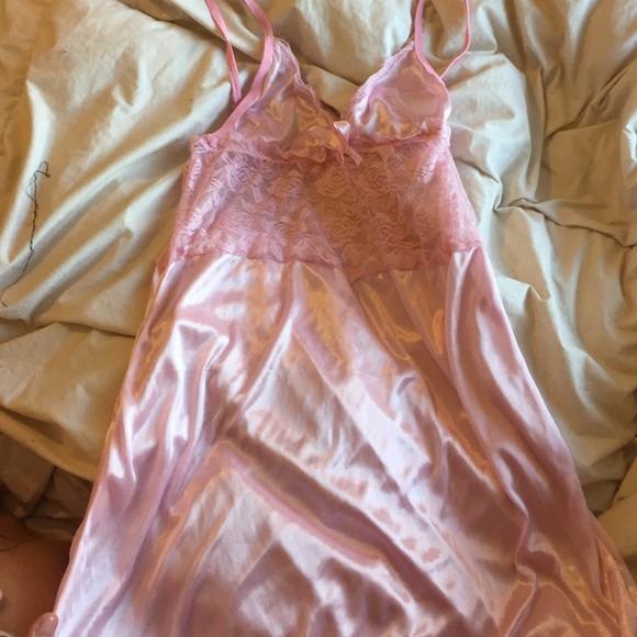 Cute baby pink slip