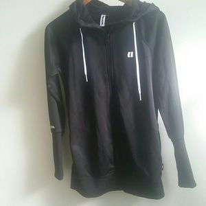 Armada zip-up long hoodie