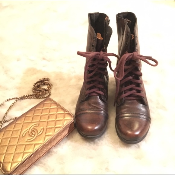 Steve Madden combat boots