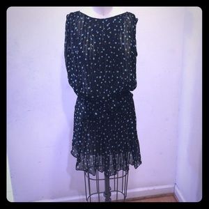 Diane Von Furstenberg mesh print dress