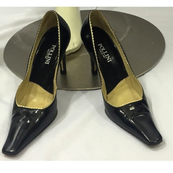 Pollini Italian Shoes Pollini Italian Leather Heels Pure Class Sz 7