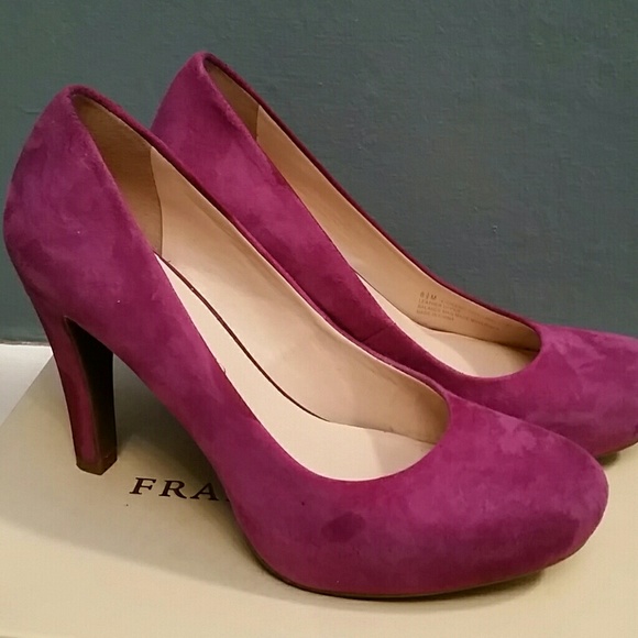 Franco sarto purple shoes Clearance