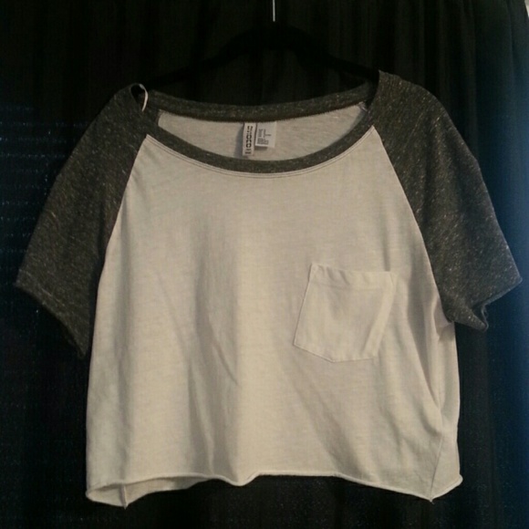 Baseball Tee Croptop