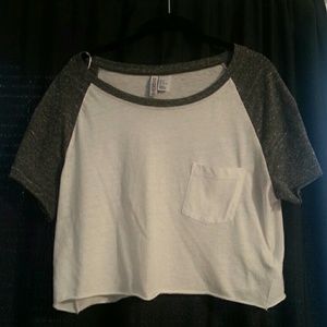Baseball Tee Croptop