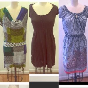 All 3 dresses for $15! BCBGMaxAzria Max Studios