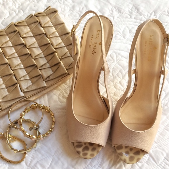 kate spade Shoes - Kate Spade Slingback Heels