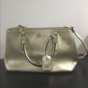 Robinson Metallic Large Tote