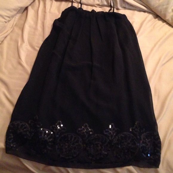 Holiday little black dress
