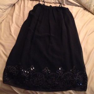 Holiday little black dress