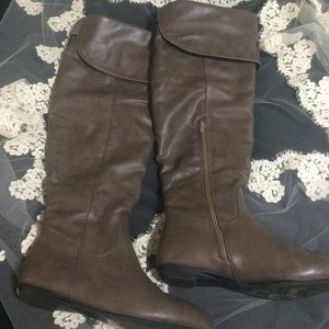 Pewter RIDING BOOTS