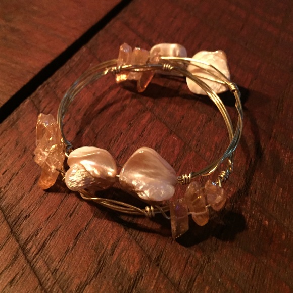 Wire Bangle Set