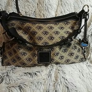 Dooney & Bourke signature shoulder/satchel