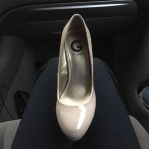 Guess nude heels. Worn once