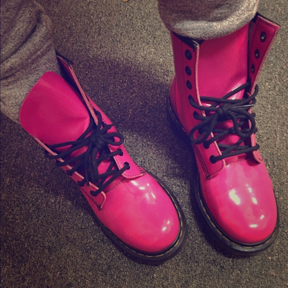 Hot Pink Dr. Martens