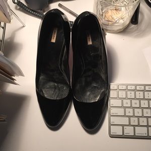Miu miu patent leather high heels