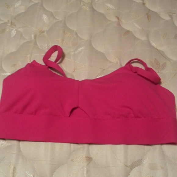 Hot Pink Sports Bra