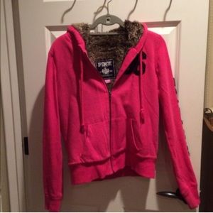 pink jacket