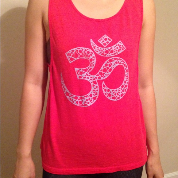 Sexy Yogaglyphs Namaste Yoga Tank