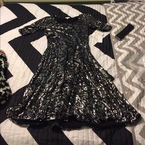 Lularoe holiday Nicole dress small