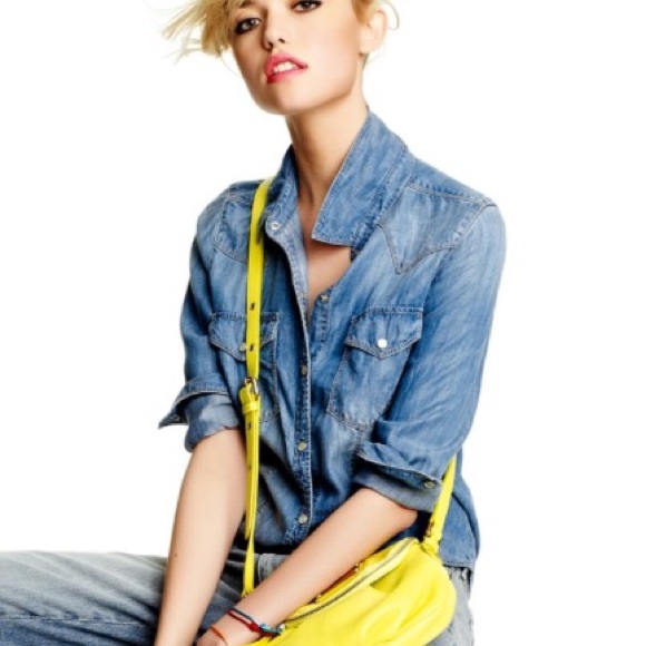 Brand New Trouve Denim Button-up!!