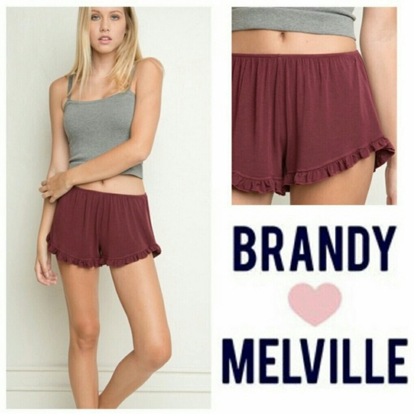 Maroon Brandy Melville Shorts!