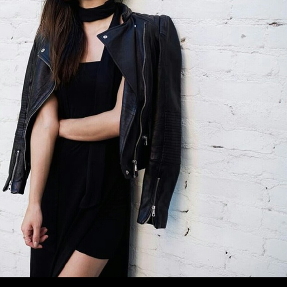 Say What? Faux leather jacket