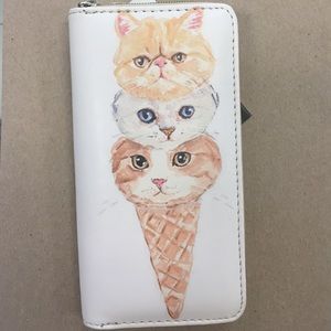 LAST ONE💕 kitty ice cream cone wallet
