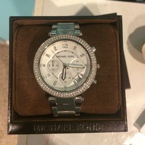 Michael Kors silver watch