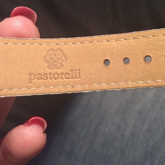 Leather Pastorelli watch - Picture 4 of 4