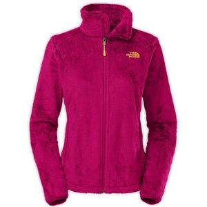 Women's North Face Osito 2 jacket in DEEP PLUM