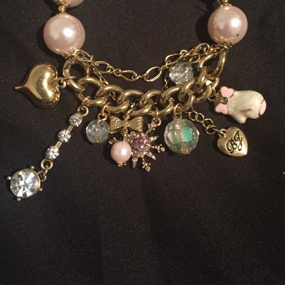 Betsey Johnson Charm Bracelet - Picture 2 of 3