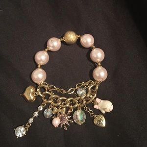 Betsey Johnson Charm Bracelet