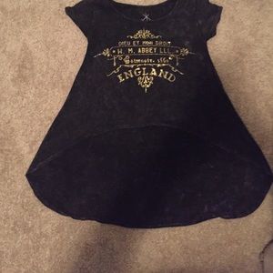 Urban outfitters high-low crop top