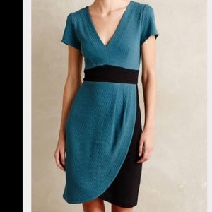 Anthropologie splitshade tulip hem dress, by Maeve