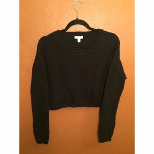 Silence + Noise Cropped Sweater