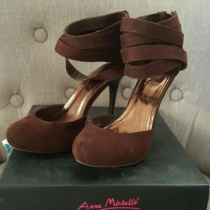 Brown heels