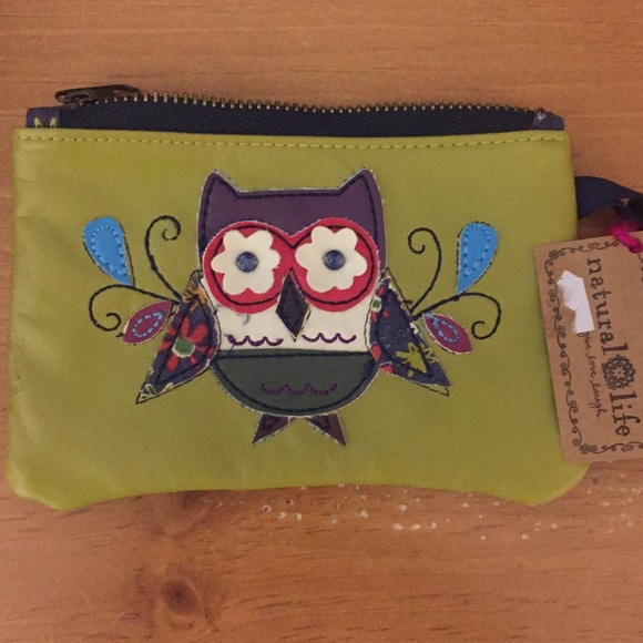 Adorable owl change purse/ID holder