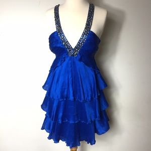 Bebe cobalt blue dress.
