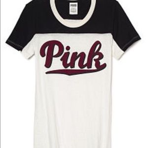 NWT VS Pink Athletic Crew Tee.