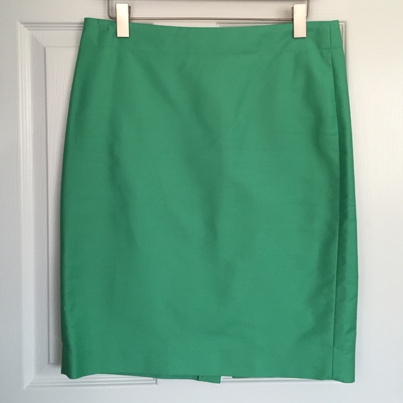 J. Crew - No. 2 Pencil Skirt in Spring Green - Picture 2 of 2