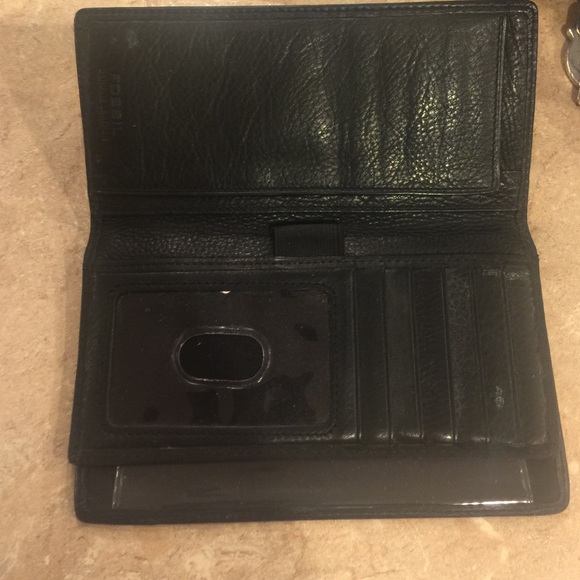 Black fossil check book - Picture 2 of 4