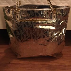Brand new Gold Michael Kors purse!