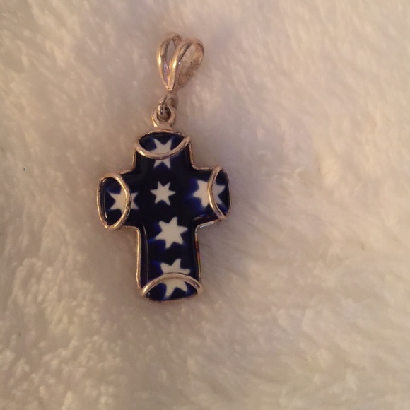 Sterling Silver Cross Pendant - Picture 2 of 3