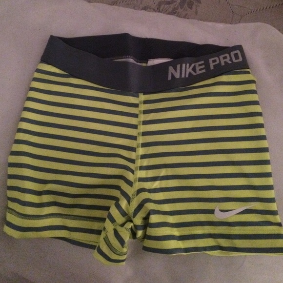 Striped Nike pros