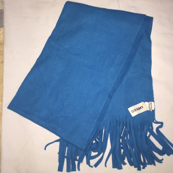 Blue Fleece Scarf