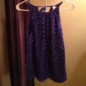 Lily Pulitzer Purple dressy blouse.