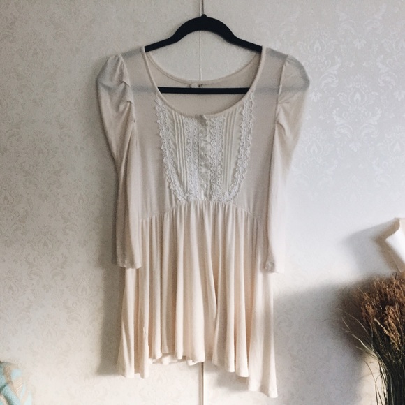 Free People Embellished Tee
