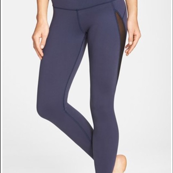 Beyond yoga make waves legging meshheather grey XS