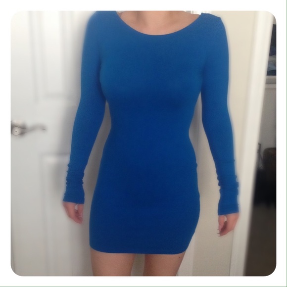Royal Blue BodyCon - Picture 2 of 3